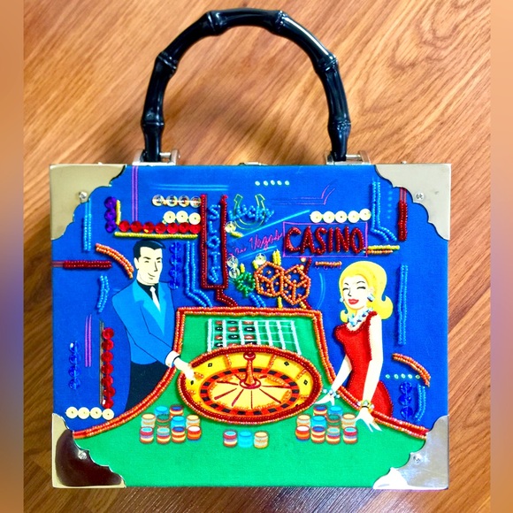 Cigar Box Statement Purse - Picture 1 of 1